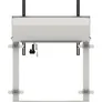 Iiyama Stationär-Pylonensystem bis VESA 800x600mm weiß