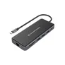 Conceptronic DONN15G 12-in-1 USB 3.2 Gen 1 Dockingstation, HDMI, VGA, Card-Reade