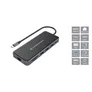 Conceptronic DONN15G 12-in-1 USB 3.2 Gen 1 Dockingstation, HDMI, VGA, Card-Reade