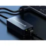 Conceptronic ABBY12G Gigabit Ethernet USB 3.0 Adapter mit USB-Hub, GbE