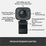 Logitech StreamCam Graphite - Full HD-Kamera mit USB-C für Live-Streams
