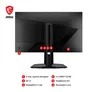 MSI MAG G272QPFDE E2 69cm (27") QHD IPS Gaming Monitor 16:9 DP/HDMI 180Hz 5ms (GtG), 1ms (MPRT) Sync