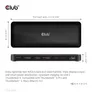 Club3D Thunderbolt™ 4 zertifizierte 12-in-1-Dockingstation