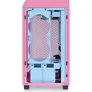 THERMALTAKE The Tower 200 Mini-Tower Mini-ITX Gehäuse mit Sichtfenster pink