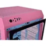 THERMALTAKE The Tower 200 Mini-Tower Mini-ITX Gehäuse mit Sichtfenster pink