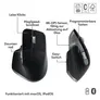 Logitech MX Keys S Combo for Mac, Space Grey - MX Master 3S, MX Keys S, MX Palm Rest, DE-Layout