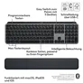Logitech MX Keys S Combo for Mac, Space Grey - MX Master 3S, MX Keys S, MX Palm Rest, DE-Layout