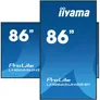 iiyama ProLite LH8665UHSB-B1 217cm (86") 4K UHD Signage Monitor DP/HDMI/RJ45