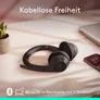 Logitech Zone 300 Headset Schwarz - Kabelloses Headset für Home Office & Büro
