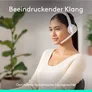Logitech Zone 300 Headset Weiß - Kabelloses Headset für Home Office & Büro
