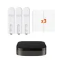 Aqara Starter Set Smarte Beschattung • 3x Rollladenaktor • 3x Switch H1 • Hub M3