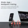 Shokz OpenSwim Pro MP3 Knochenschall-Sportkopfhörer rot