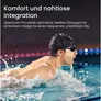 Shokz OpenSwim Pro MP3 Knochenschall-Sportkopfhörer rot