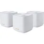 ASUS ZenWiFi XD4 Plus AX1800 Weiß 3er Set kombinierbarer Router Home Mesh WiFi 6 System