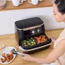 Ninja Foodi FlexDrawer AF500DE Heißluftfritteuse 10,4 L