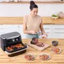 Ninja Foodi FlexDrawer AF500DE Heißluftfritteuse 10,4 L
