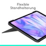 Logitech Combo Touch Tastatur-Case Grafit für iPad Pro 11" (M4), DE-Layout