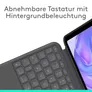 Logitech Combo Touch Tastatur-Case Grafit für iPad Pro 11" (M4), DE-Layout