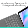 Logitech Combo Touch Tastatur-Case Grau für iPad Air 13" (M2), DE-Layout
