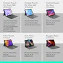 Logitech Combo Touch Tastatur-Case Grau für iPad Air 13" (M2), DE-Layout