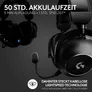 Logitech G PRO X 2 LIGHTSPEED Schwarz - Kabelloses Gaming-Headset