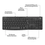 Logitech MK295 Silent Kabellose Maus-Tastaturkombination, US-Layout (Qwerty)