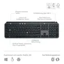 Logitech MX Keys S Graphite - Kabellose Tastatur, US-Layout (Qwerty)