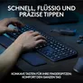 Logitech MX Keys S Plus Graphite + MX Palm Rest (Handballenauflage) Bundle