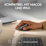 Logitech MX Master 3S for Mac, Space Grey - Kabellose Performance-Maus
