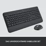 Logitech Signature MK650 Combo for Business, Grafit