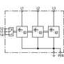 Dehn Anwendungsopt. Kombi-Ableiter DEHNshield B Typ 1+2 für dreiphasige TN-C-Systeme