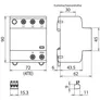 Dehn Anwendungsopt. Kombi-Ableiter DEHNshield B Typ 1+2 für dreiphasige TN-C-Systeme