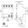 Dehn Anwendungsopt. Kombi-Ableiter DEHNshield B Typ 1+2 für dreiphasige TN-S-Systeme