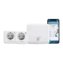 Homematic IP Starter Set • 2x Schaltsteckdose Smart Plug HMIP-PS2 • Access Point
