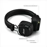 Marshall Major V On-Ear-Kopfhörer Bluetooth schwarz