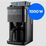 Medion MD 19911 Kaffeemaschine mit Mahlwerk schwarz