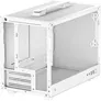 DeepCool CH160 weiß Mini Tower Gehäuse Mini-ITX Glasfenster