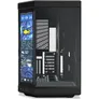 HYTE Y70 Touch Infinite Pitch Black ATX Midi Tower Gaming Gehäuse schwarz Seitenfenster