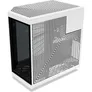 HYTE Y70 Touch Infinite Panda ATX Midi Tower Gaming Gehäuse weiß/schwarz Seitenfenster