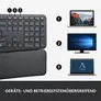 Logitech Ergo K860 Split for Business - US - ergonomische Tastatur mit Logi Bold