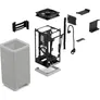 Fractal Design Mood Light Gray Mini-ITX Gaming Gehäuse grau