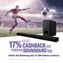 Yamaha TRUE X-BAR 50A Soundbar mit externem Subwoofer - black