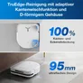 ECOVACS X5 OMNI Saugroboter mit Wischfunktion, 12800Pa, OMNI Reinigungstation