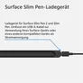 Microsoft Surface Slim Pen Charger Schwarz 8X2-00002