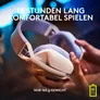 Logitech G435 Grauweiß/ Flieder - Kabelloses LIGHTSPEED Gaming-Headset