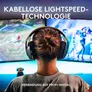 Logitech G435 Schwarz/Neongelb - Kabelloses LIGHTSPEED Gaming-Headset