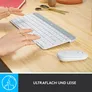 Logitech MK470 Kabellose Maus-Tastaturkombination Weiß