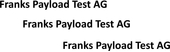 Franks payload Test AG